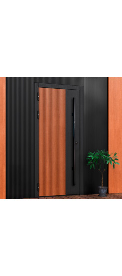 Sanyo D501 Tuya | Металл, пластик, Черный матовый, глянцевый, Внешняя ручка-штанга: 1600х38х55. Внутренняя ручка: 430х75х70