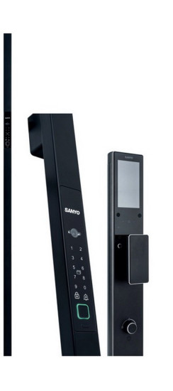 Sanyo D500 Tuya | Металл, пластик, Черный матовый, глянцевый, Внешняя ручка-штанга: 1600х38х55. Внутренняя ручка: 430х75х70