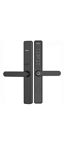 Электронный дверной замок Kaadas S10-5W | Алюминиевый сплав, Черный, 40 х 320 х 60 мм