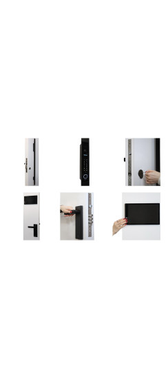 Биометрический врезной дверной замок Smart lock H 11