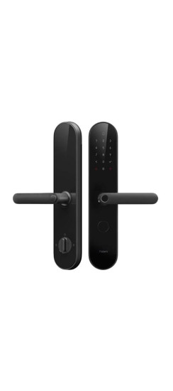 Замок дверной Aqara N100 | Алюминиевый сплав, пластик, Черный, 380.9 х 76.9 х 25мм