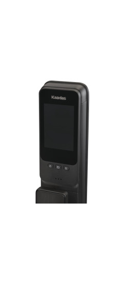 Электронный дверной замок Kaadas Q9 FVP | Алюминиевый сплав, Черный, золотой, 78*406,8*69,1 мм