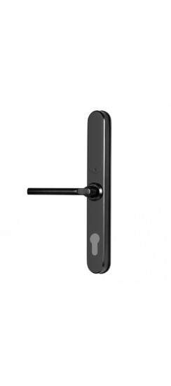 Электронный дверной замок Home Slim BLACK Novilock v.4238 | Металл, Черный, 39×310×23 мм
