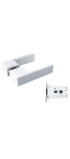 Дверной замок Gimmel Н11 Белый | Алюминиевый сплав, Белый, 156*34*56