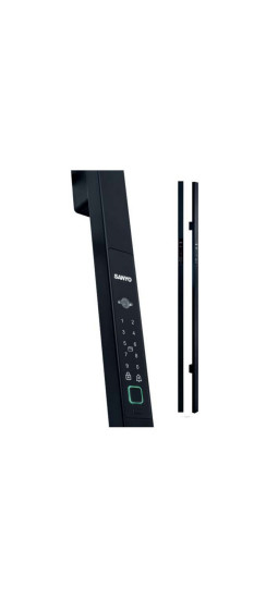 Sanyo D501 Tuya | Металл, пластик, Черный матовый, глянцевый, Внешняя ручка-штанга: 1600х38х55. Внутренняя ручка: 430х75х70