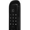 Врезной электронный дверной замок Solity GSP-1000BK BLACK с отпечатком пальца | Алюминий, ABS-пластик, Черный, 84 × 385 × 82 мм