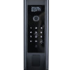 Биометрический врезной дверной замок Smart lock Black | Алюминиевый сплав, Черный, 460*80*60