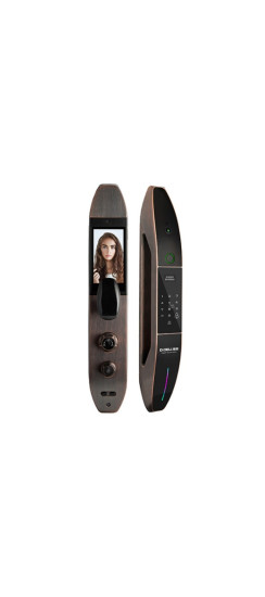 Электронный замок Smart lock USmart GOD Z001D | Цинковый сплав+алюминиевый сплав+IML. Материал сердечника: Высококачественный сплав. Материал сердечника замка: Чистая медь., Черный сапфир/Черный титан, 460*80*60