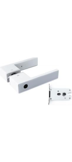 Дверной замок Gimmel F11 TTLock Белый | Алюминиевый сплав, стекло, Белый, 156*34*56