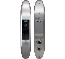 Биометрический врезной дверной замок Smart lock Silver