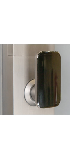 Электронный замок Smart lock DZ016Pro | Высококачественный алюминиевый сплав, Сапфирово-серый, 430*80*60