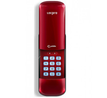 Накладной электронный дверной замок LocPro C50R2 Series Red Digital Door Lock