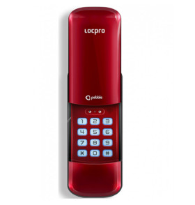 Накладной электронный дверной замок LocPro C50R2 Series Red Digital Door Lock