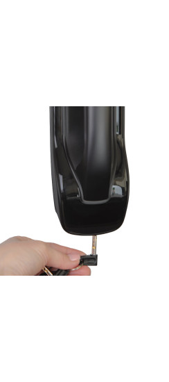 Электронный дверной замок Solity GP-3000BK BLACK с отпечатком пальца | Алюминий, ABS-пластик, Черный, 80 × 399,4 × 56,5 мм