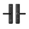 Электронный дверной замок Kaadas S110-5W с отпечатком пальца | Металл, Черный, 344х169х24 мм