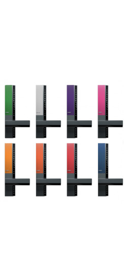 Врезной электронный дверной замок SECURAM V8 FINGER VEIN | Сплав цинка, Cменные цветные панели: Весенний зеленый, Летний закат, Осенние листья, Серебряное облако, Тосканское солнце, Розово-красный, Голубой ирис, Цветущая орхидея, Грифельный серый, 182 x 3