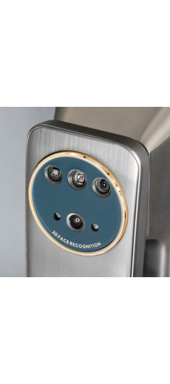 Электронный замок Smart lock DZ016Pro | Высококачественный алюминиевый сплав, Сапфирово-серый, 430*80*60