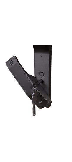 Moorgen T3+ без врезной части, видеоглазок, Wi-Fi | Цинковый сплав+алюминиевый сплав+IML. Материал сердечника: Высококачественный сплав. Материал сердечника замка: Чистая медь., Черный, 410 x 73