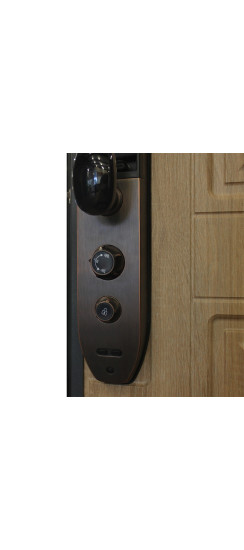 Электронный замок Smart lock USmart GOD Z001D | Цинковый сплав+алюминиевый сплав+IML. Материал сердечника: Высококачественный сплав. Материал сердечника замка: Чистая медь., Черный сапфир/Черный титан, 460*80*60