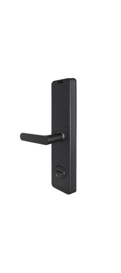 Электронный дверной замок Aqara A100 Zigbee Edition | Алюминиевый сплав, пластик, Черный, 375 × 77 × 23,6 мм