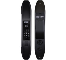 Биометрический врезной дверной замок Smart lock Black