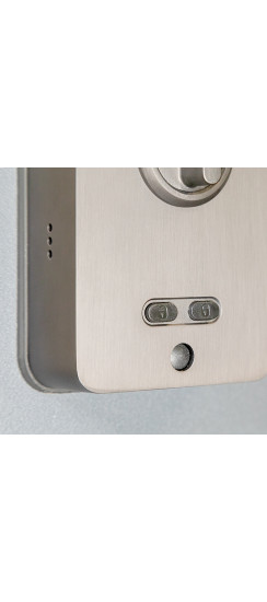 Электронный замок Smart lock DZ016Pro | Высококачественный алюминиевый сплав, Сапфирово-серый, 430*80*60