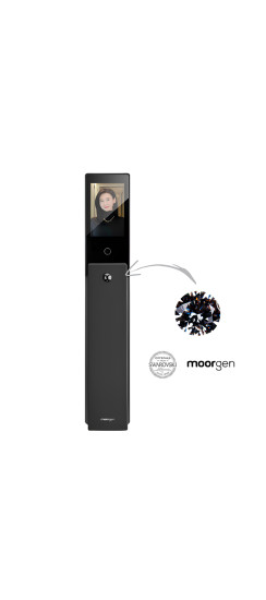 Электронный дверной замок Moorgen T5+ 7-ригельная (S20) | Алюминиевый сплав, Черный с возможностью выбрать цвет корпуса замка, 410,8*71,1*71,1