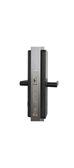 Электронный дверной замок Aqara A100 Zigbee Edition | Алюминиевый сплав, пластик, Черный, 375 × 77 × 23,6 мм