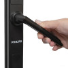 Электронный дверной замок Philips EasyKey DDL608-5HWS | Алюминиевый сплав, Черный, 43 х 324,72 х 72 мм