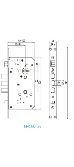 Электронный дверной замок Philips EasyKey DDL702 Face ID | Сплав цинка, Черный, золотой, Внутренняя часть замка (ШхВхТ) ~ 78,3х412,1х67,1 мм, наружняя часть замка (ШхВхТ) ~ 74,6х411,8х54,4 мм