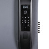 Биометрический врезной дверной замок Smart lock Black | Алюминиевый сплав, Черный, 460*80*60