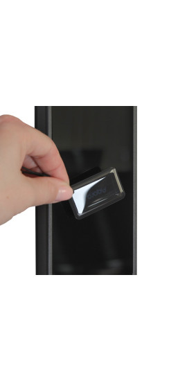 Электронный дверной замок Aqara A100 Zigbee Edition | Алюминиевый сплав, пластик, Черный, 375 × 77 × 23,6 мм