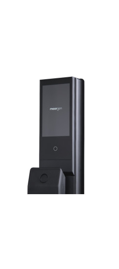 Moorgen T3+ без врезной части, видеоглазок, Wi-Fi | Цинковый сплав+алюминиевый сплав+IML. Материал сердечника: Высококачественный сплав. Материал сердечника замка: Чистая медь., Черный, 410 x 73