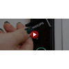 Электронный дверной замок Philips EasyKey DDL608-5HWS | Алюминиевый сплав, Черный, 43 х 324,72 х 72 мм