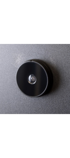 Видеоглазок Лайт Smart B | Чёрный, Диаметр (внешней части глазка): 30 мм