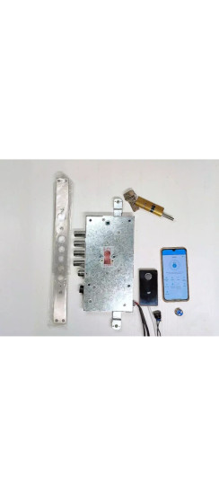 Комплект СКУД №3: Биометрический считыватель Dircode + электромоторный замок Dircode