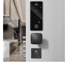 Электромоторный замок с биометрической панелью с Face ID