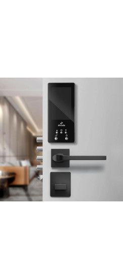 Электромоторный замок с биометрической панелью с Face ID