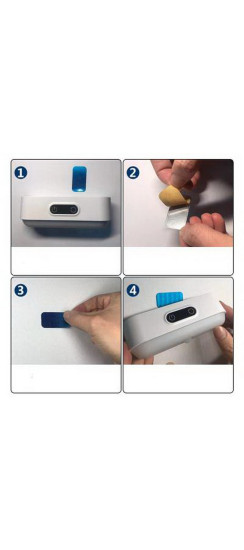 Светильник беспроводной на магнитах | Пластик, Белый, 130 х 42 х 41 мм
