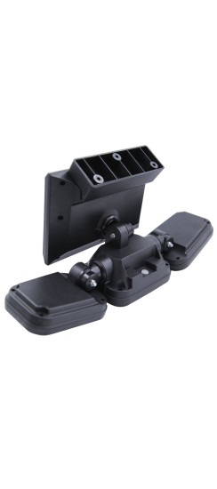 Уличный светильник на солнечной батарее | ABS пластик Солнечная панель: высококачественный поликремний, 5.5V1.8W, Чёрный, 280*120*120 мм