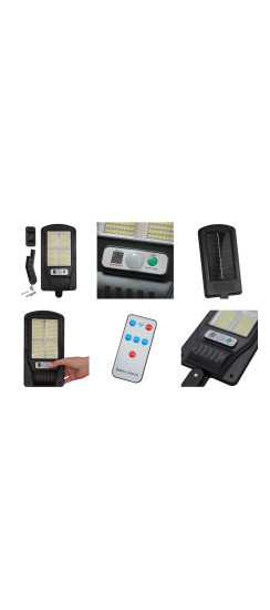 Светодиодный уличный светильник YG-1459 | ABS пластик, Чёрный, 250*120*40 мм