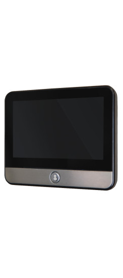 Видеоглазок S62 Wi-Fi | Черный, серый, Внешний: 65*10мм Внутренний блок 145*95*25мм