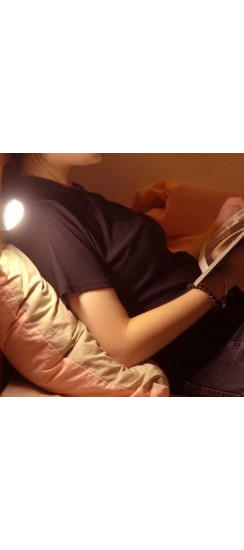 Светильник беспроводной на магнитах | Пластик, Белый, 130 х 42 х 41 мм