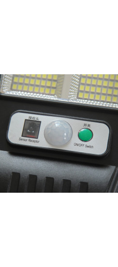 Светодиодный уличный светильник YG-1459 | ABS пластик, Чёрный, 250*120*40 мм