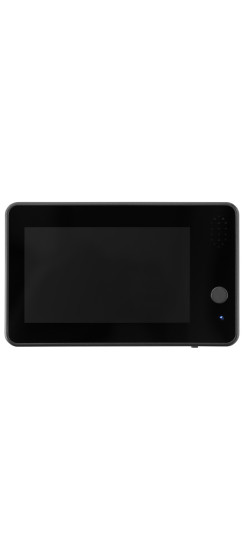 Видеоглазок ED-500PA Wi-Fi | Черный, серый, Внешние: 65*15мм Внутренний блок: 140*85*20мм