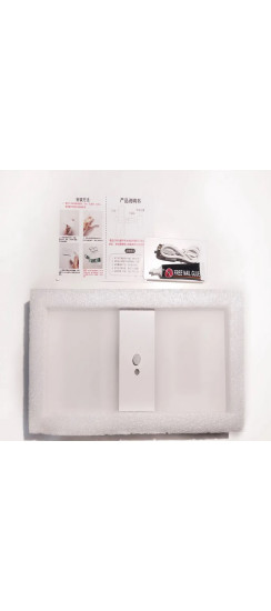 Светодиодный накладной светильник с датчиком движения Style White | Пластик, Белый, Матовый/бесцветный, 225*100*30 мм