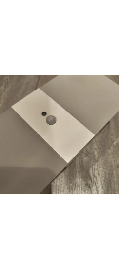 Светодиодный накладной светильник с датчиком движения Style White | Пластик, Белый, Матовый/бесцветный, 225*100*30 мм