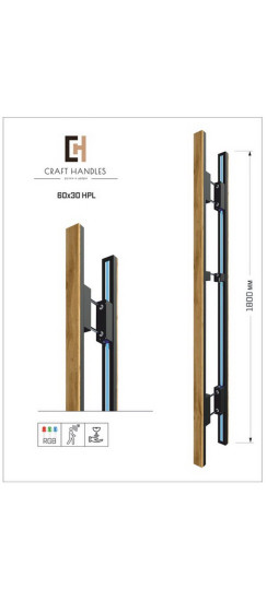 Арт. 60х30 HPL Premium, L-1800 мм
