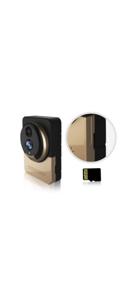 Видеозвонок XM wi-fi | Чёрный + Золото