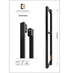 Арт.60х30 Glass Premium Sensor, L-1600 мм